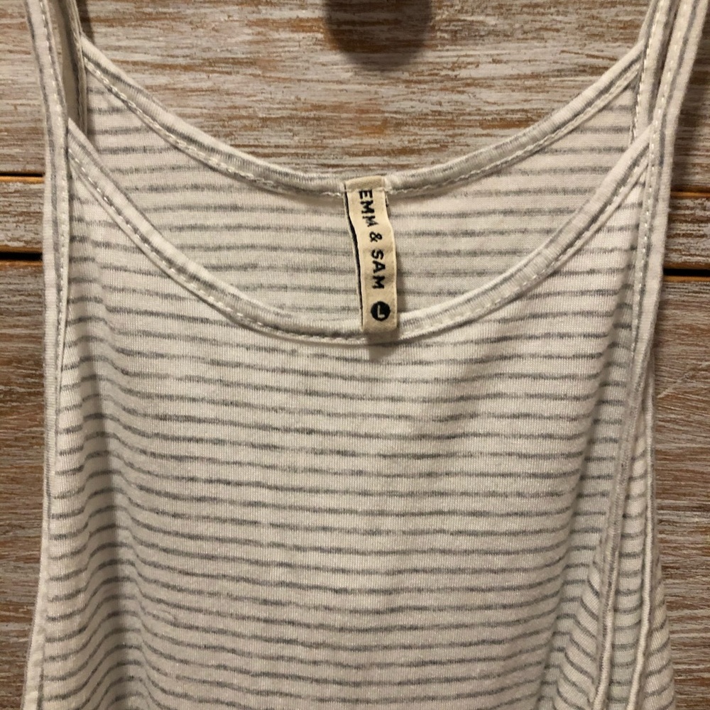 Stripped tank